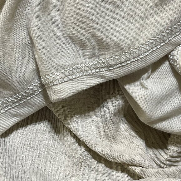 Esqualo Foil Blouson Mini Dress Gold Silver Size 6 Pleats Long Sleeve Animal Pri - Picture 8 of 12